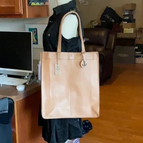HARBOUR 2nd Tan Leather Tote, NWT - Picture 2 of 16